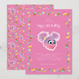 Abby Cadabby Cupcakes & Confetti Birthday Einladung