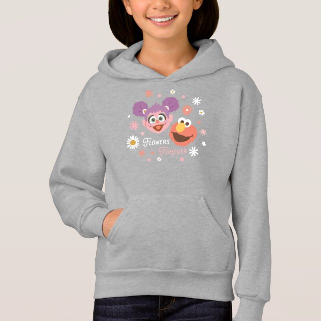 Abby Cadabby & Elmo | Blume für immer Hoodie (Vorderseite)