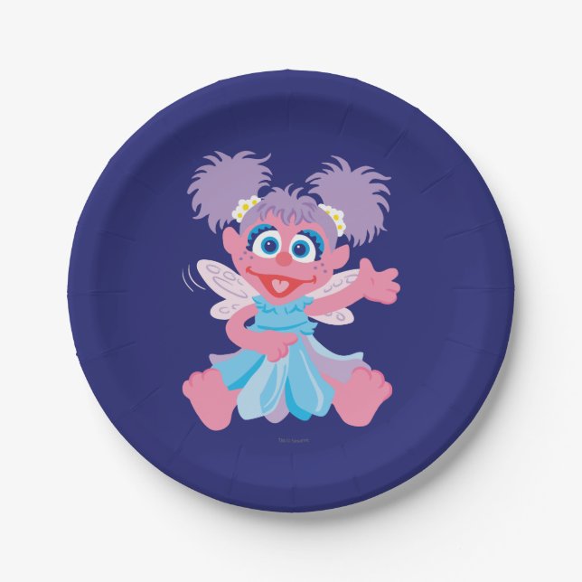 Abby Cadabby Fairy Pappteller (Vorderseite)