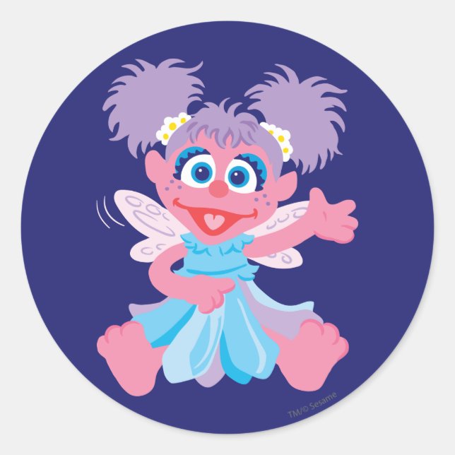 Abby Cadabby Fairy Runder Aufkleber (Vorderseite)