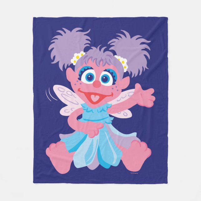 Abby Cadabby Fee Fleecedecke (Vorderseite)