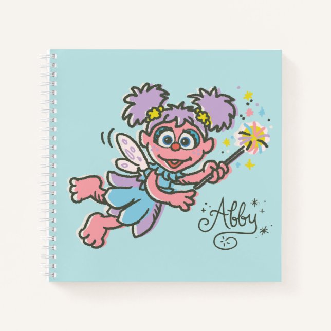 Abby Cadabby fliegt Notizbuch (Vorderseite)