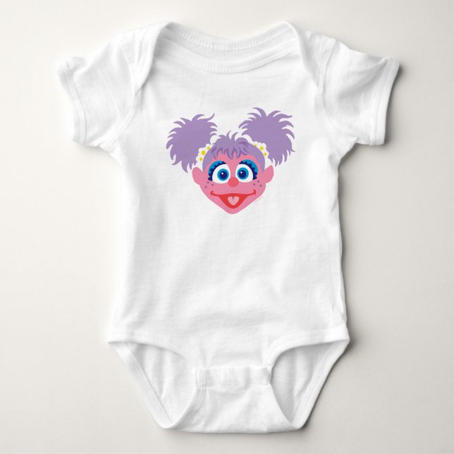Abby Cadabby Gesicht Baby Strampler (Vorderseite)