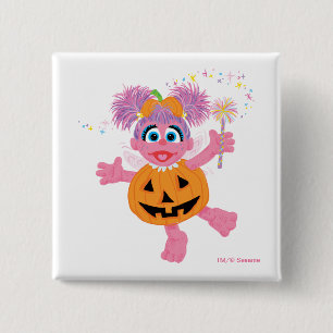Abby Cadabby   Niedlich als Pumpkin Button
