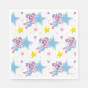 Abby Cadabby Party Star Pattern Serviette