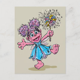 Abby Cadabby Retro Art Postkarte