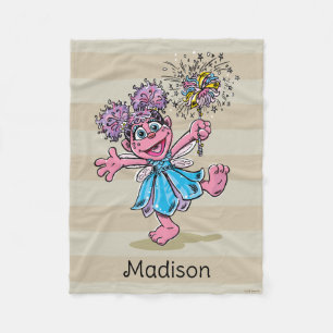 Abby Cadabby Retro-Kunst Fleecedecke
