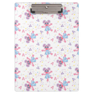 Abby Cadabby Sparkle Pattern Klemmbrett