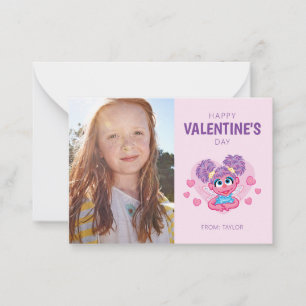 Abby Cadabby Valentinstag Grafik Mitteilungskarte