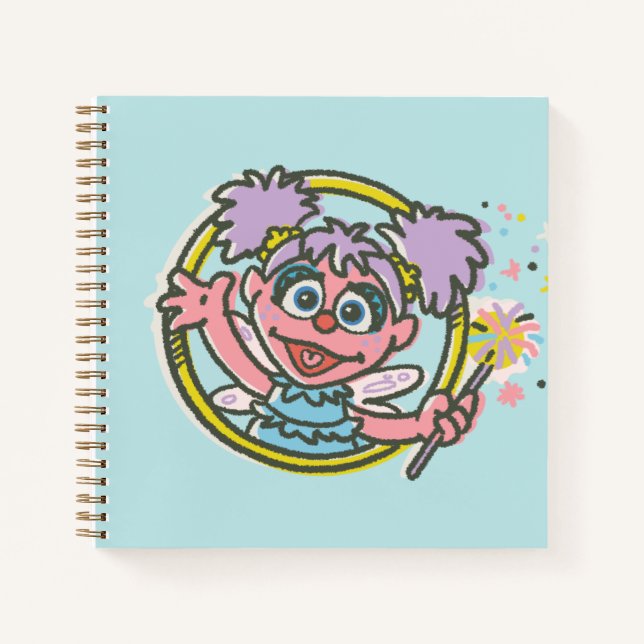 Abby Cadabby Vintage Notizbuch (Vorderseite)
