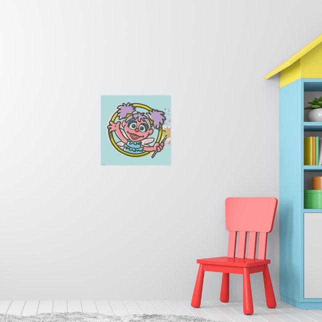 Abby Cadabby Vintage Poster (Kinderzimmer 1)