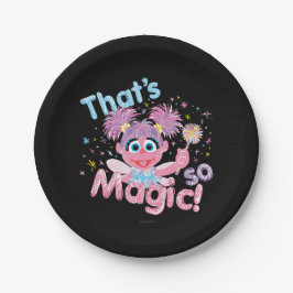 Abby Cadabby Wand Pappteller