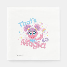 Abby Cadabby Wand Serviette