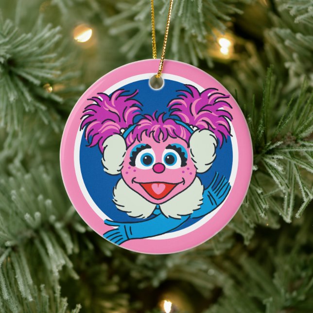 Abby Cadabby Winter Cheer Keramik Ornament (Baum)