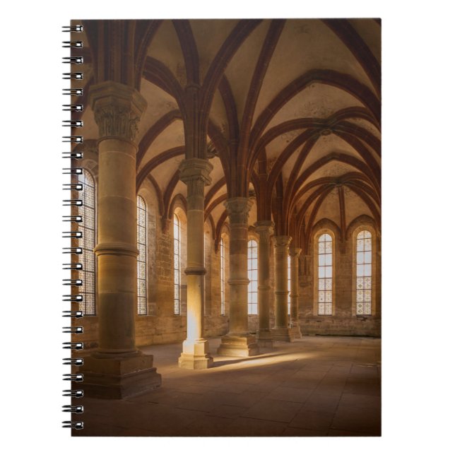 Abby Cloister-Architektur| Deutschland Notizblock (Vorderseite)