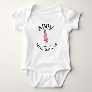 ABBY Custom Irish Dance Products Baby Strampler