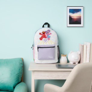 Abby & Elmo Grafik Bedruckter Rucksack