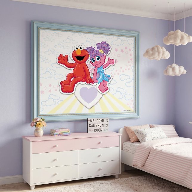 Abby & Elmo Grafik Poster (Von Creator hochgeladen)