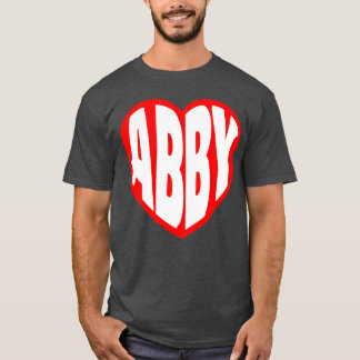 Abby in meinem Herzen Geschenk T-Shirt