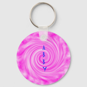 Abby Schlüsselanhänger-Rosa Schlüsselanhänger