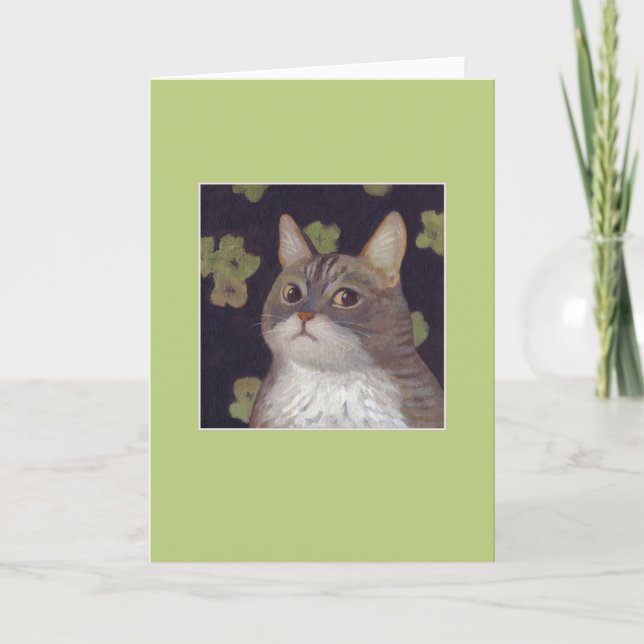 Abby the Cat Karte (Vorderseite)