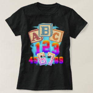ABC 123 67 Lehrer T-Shirt
