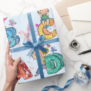 ABC Alphabet Children Geschenkpapier
