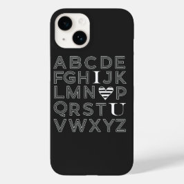 ABC-Alphabet iPhone-Gehäuse Case-Mate iPhone 14 Hülle
