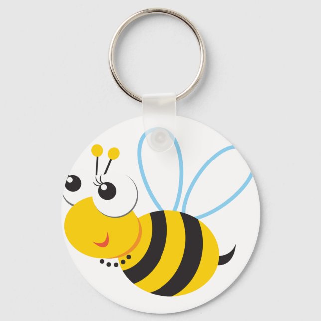 ABC Animals Betty Bee Schlüsselanhänger (Vorderseite)