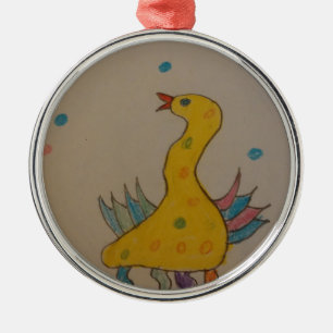 #ABC Art by Children, Osterherde Silbernes Ornament