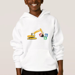 ABC Baggerbauwagen Hoodie