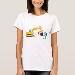 ABC Baggerbauwagen T-Shirt