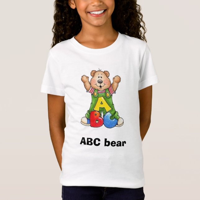 Abc Bär T-Shirt (Vorderseite)