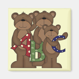 ABC-Bärn-T-Shirts und Geschenke Magnet