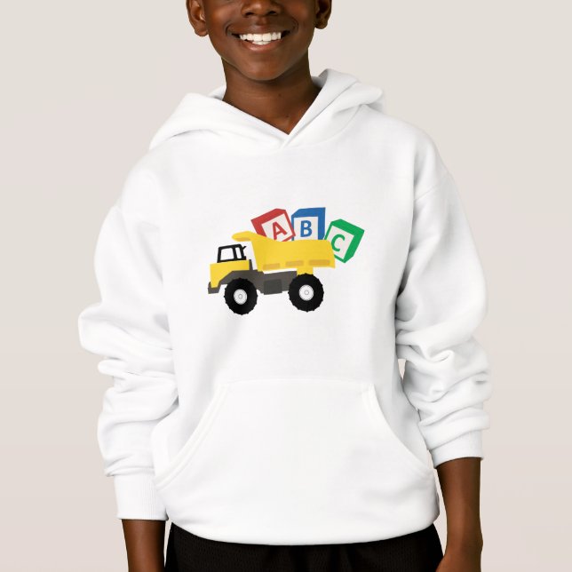 ABC-BAUTrucks Hoodie (Vorderseite)