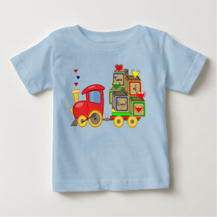 ABC-Blöcke - Spielzeug-LKW Baby T-shirt