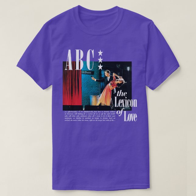 ABC Das Lexikon der Liebe T-Shirt (Design vorne)