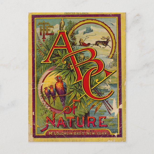 ABC der Natur Postkarte (Vorderseite)