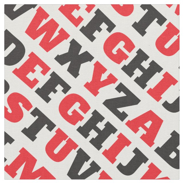 ABC-Grafiktext visuell, schwarz, weiß Stoff (Nahaufnahme)