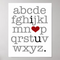 abc i ♥ u.
