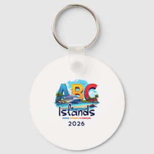 ABC-Inseln Aru Bonaire Curacao Kreuzfahrt Urlaub 2 Schlüsselanhänger