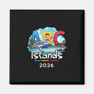 ABC-Inseln Aruba Bonaire Curacao Kreuzfahrt Urlaub Magnet