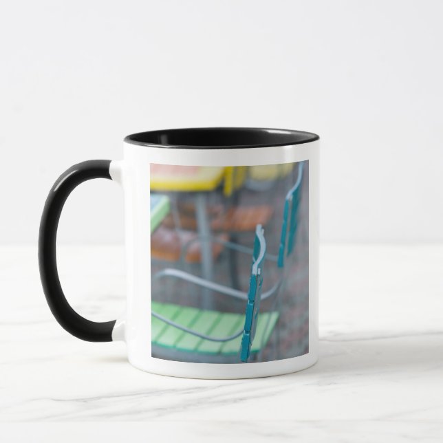 ABC-Inseln, ARUBA, Palm Beach: Buntes Café 2 Tasse (Links)