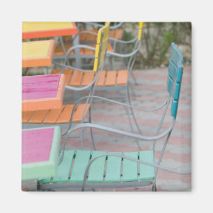 ABC-Inseln, ARUBA, Palm Beach: Farbige Café Magnet