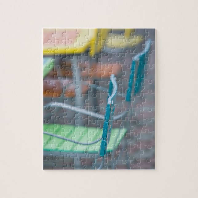 ABC-Inseln, ARUBA, Palm Beach: Farbiges Café 2 Puzzle (Vertikal)