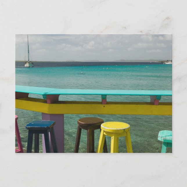ABC-Inseln, BONAIRE, Kralendijk: Ocean View Postkarte (Vorderseite)