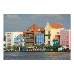ABC-Inseln, CURACAO, Willemstad: Hafen 2 Fotodruck