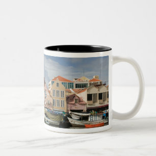 ABC-Inseln, CURACAO, Willemstad: Punda, Zweifarbige Tasse