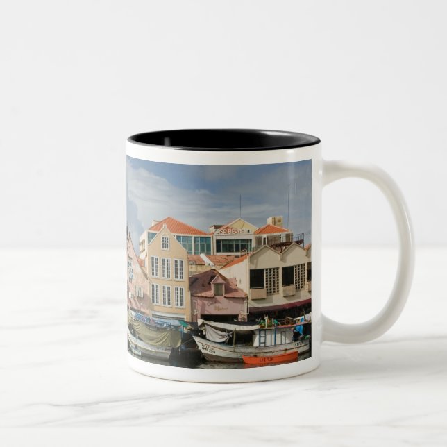 ABC-Inseln, CURACAO, Willemstad: Punda, Zweifarbige Tasse (Rechts)