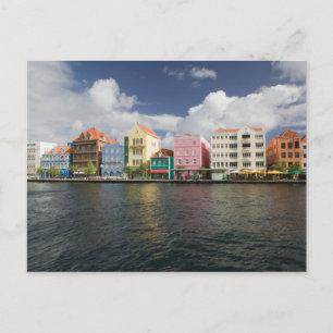 ABC-Inseln, KURAKAO, Willemstad: Hafen Postkarte